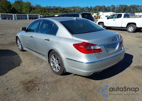 2012 Hyundai Genesis 4.6 из США, поврежденный, VIN KMHGC4DF3CU203128